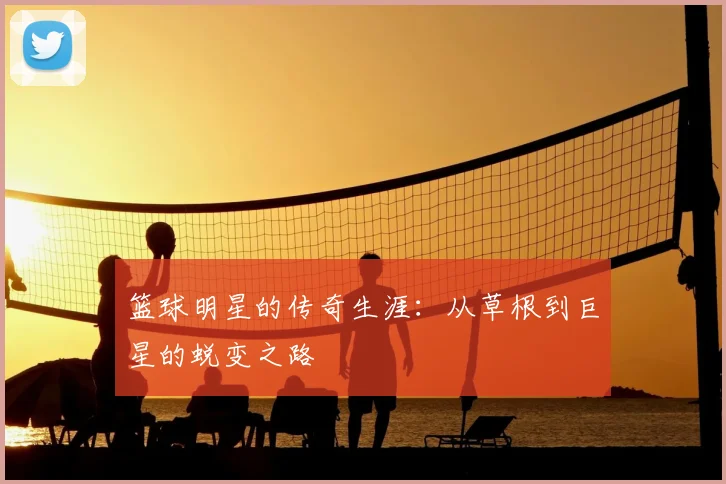 篮球明星的传奇生涯：从草根到巨星的蜕变之路